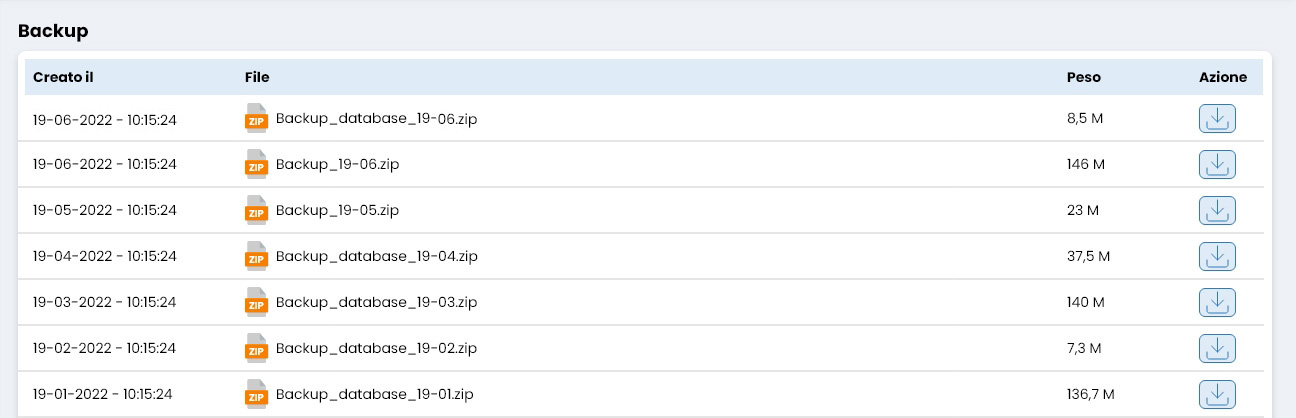 Performa Recruit Backup