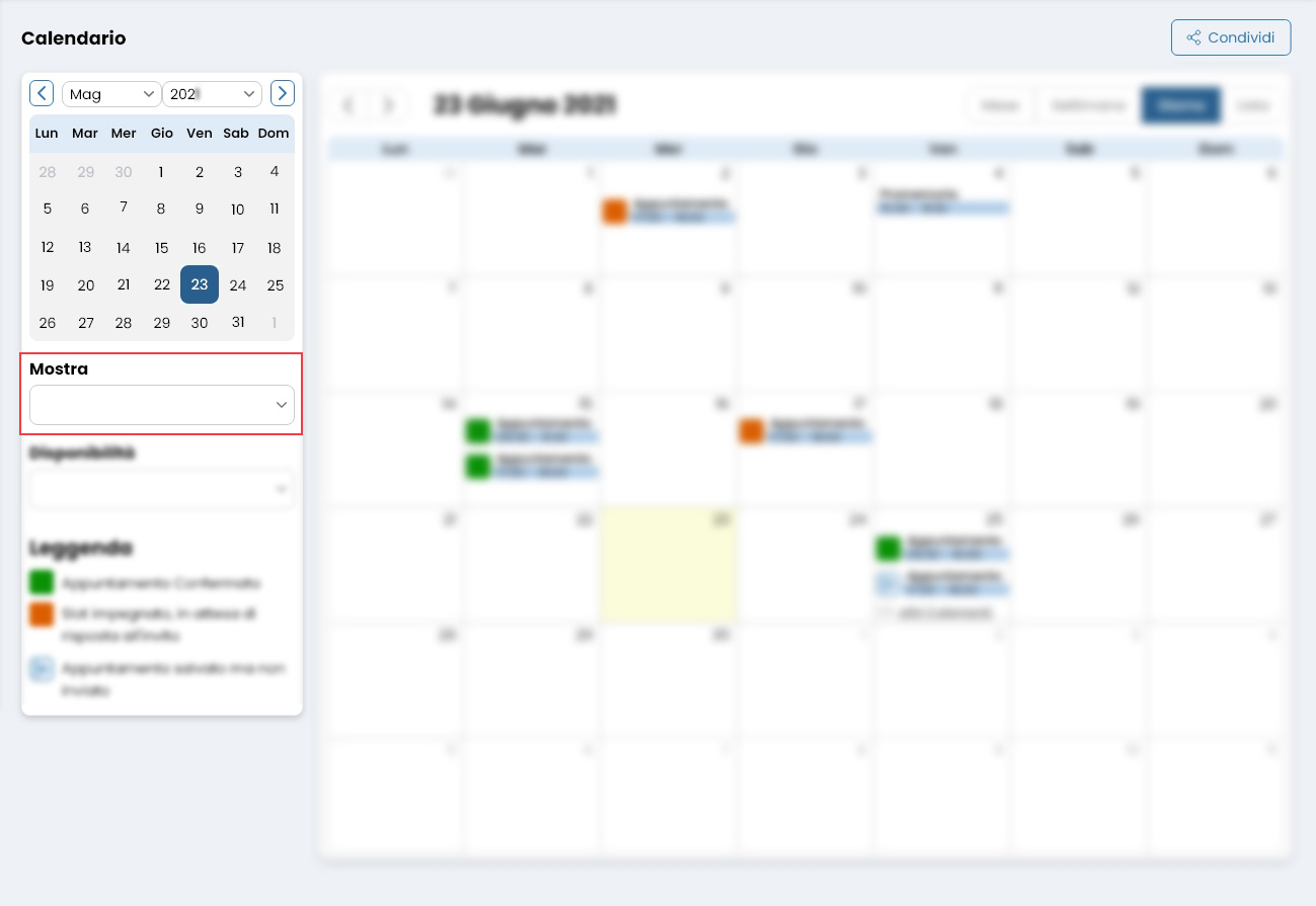 Performa Recruit Calendario
