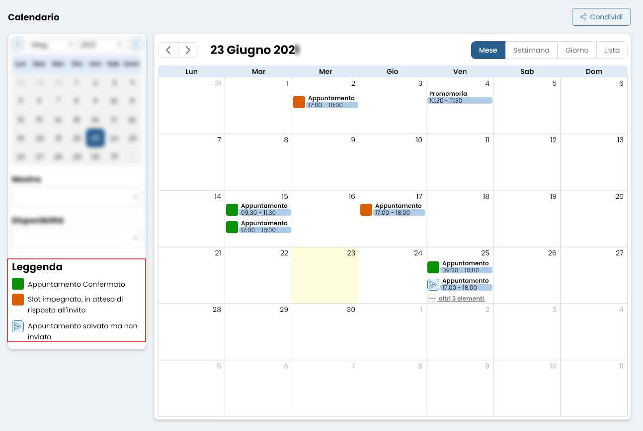 Performa Recruit Calendario